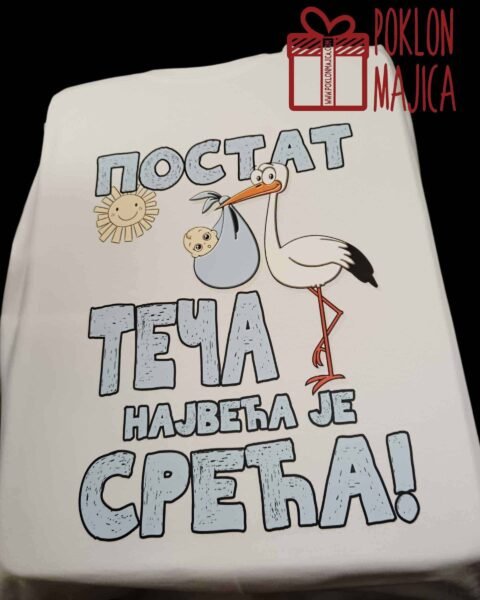 Teča – sreća – Majica sa štampom