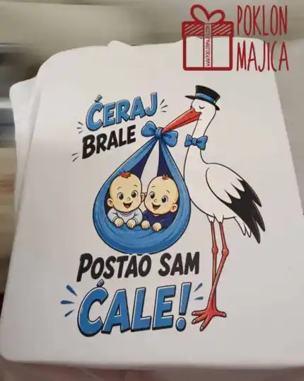 Blizanci majica za cepanje