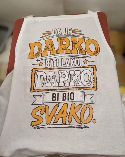 Da je Darko biti lako (ime po želji) – Majica sa štampom