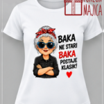 Baka ne stari – Majica sa štampom