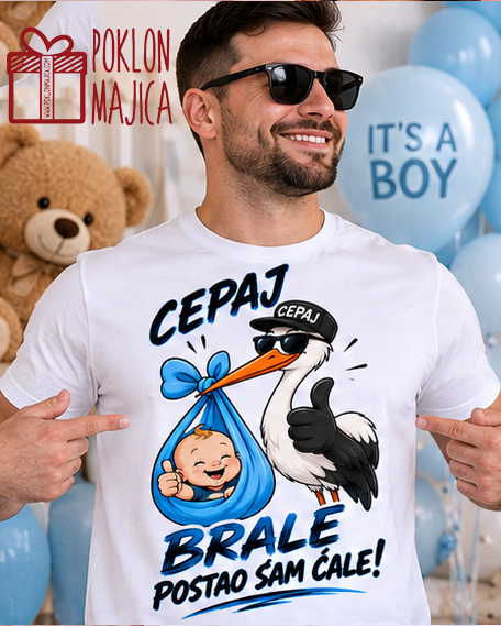 cepaj brale w11 2026 Cepaj brale w11 – Majica sa štampom