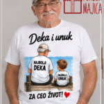 Deka i unuk za ceo život – Majica sa štampom