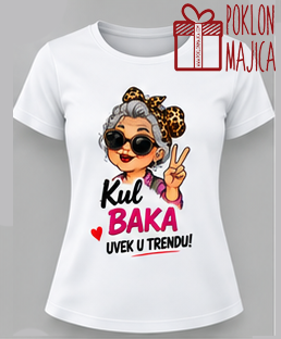 kul baka uvek u trendu Kul baka uvek u trendu – Majica sa štampom