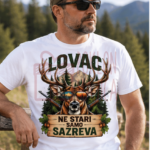 Lovac ne stari :) – Majica sa štampom