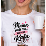 Mama može sve – Majica sa štampom