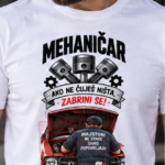 Mehaničar – ako ne čuješ ništa zabrini se – Majica sa štampom