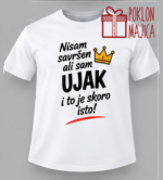 Nisam savršen al sam ujak – Majica sa štampom – boja: bela