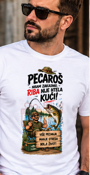 Pecaroš zakasnio :) – Majica sa štampom