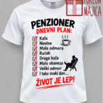 Penzioner - dnevni plan