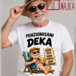 Penzionisani deka :) – Majica sa štampom