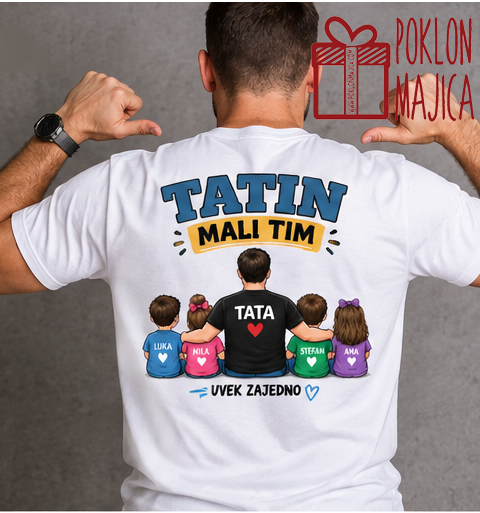 Tatin mali tim – Majica sa štampom