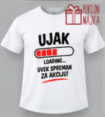 Ujak loading – Majica sa štampom – boja: bela
