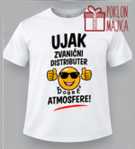 Ujak zvanični distributer raspoloženja – Majica sa štampom – boja: bela