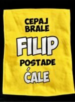 Filip postade cale – Majica sa štampom – boja: žuta