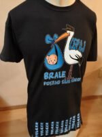Cepaj brale – Roda i pelceri – Majica sa štampom – boja: crna