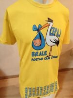 Cepaj brale – Roda i pelceri – Majica sa štampom – boja: žuta