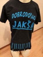 Jaksa dobrodosao – Majica sa štampom – boja: crna
