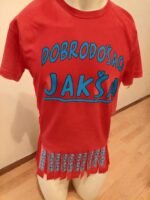Jaksa dobrodosao – Majica sa štampom – boja: crvena