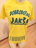 Jaksa dobrodosao – Majica sa štampom – boja: žuta