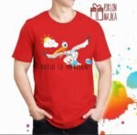 Rodio se + ime po želji – Majica sa štampom – boja: crvena
