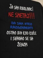 Ne smetaj – Majica sa štampom – boja: crna