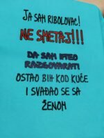 Ne smetaj – Majica sa štampom – boja: plava