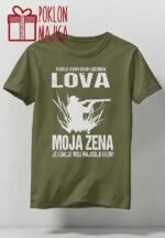 Posle svih ovih godina lova ;) – Majica sa štampom – boja: zelena