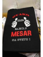 Majica za najboljeg mesara :) – Majica sa štampom – boja: crna