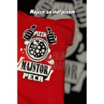Pica majstor :) – Majica sa štampom – boja: crvena