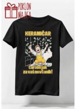 Keramičar – carobnjak – Majica sa štampom – boja: crna