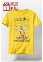 Keramičar – carobnjak – Majica sa štampom – boja: žuta