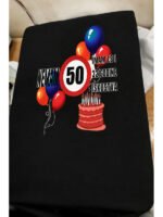 Nemam 50 – Majica sa štampom – boja: crna