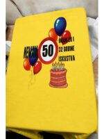 Nemam 50 – Majica sa štampom – boja: žuta