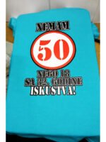 Nemam 50 V33 – Majica sa štampom – boja: plava