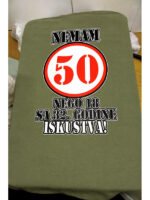 Nemam 50 V33 – Majica sa štampom – boja: zelena