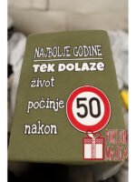 Najbolje godine tek dolaze – Majica sa štampom – boja: zelena