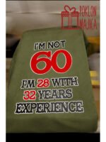 Im not 60 – Majica sa štampom – boja: zelena
