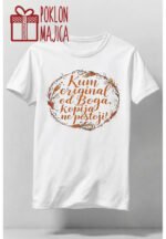 Kum original :) – Majica sa štampom – boja: bela