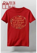 Kum original :) – Majica sa štampom – boja: crvena