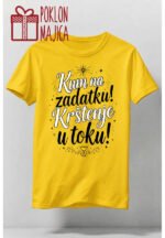 Kum na zadatku :) – Majica sa štampom – boja: žuta