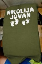 Nikolija Jovan – Majica sa štampom – boja: zelena