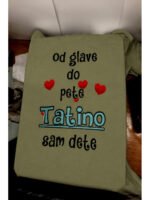 Tatino sam dete – Majica sa štampom – boja: zelena