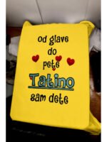 Tatino sam dete – Majica sa štampom – boja: žuta
