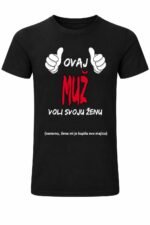Muz – Majica sa štampom – boja: crna