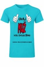 Muz – Majica sa štampom – boja: plava