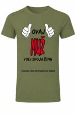 Muz – Majica sa štampom – boja: zelena