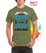 Svako moze biti otac v2 – Majica sa štampom – boja: zelena