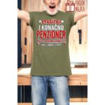 Konacno u penziji – Majica sa štampom – boja: zelena