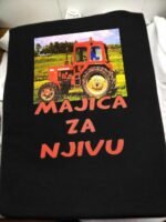 Majica za njivu – Majica sa štampom – boja: crna