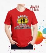 Braća – Majica sa štampom – boja: crvena
